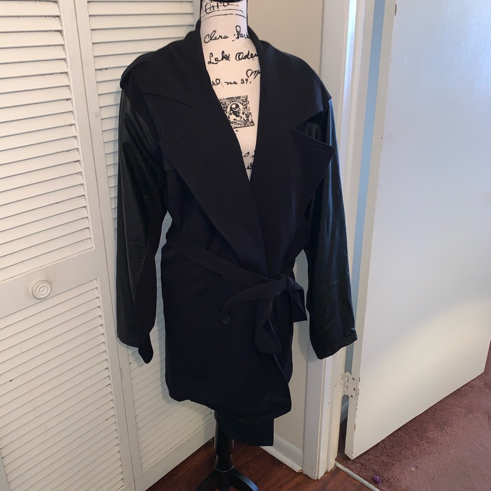 Torrid black trench coat